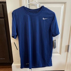 Nike Dri Fit Navy Tee Shirt Men’s Size Small